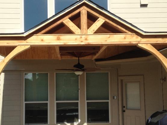 Cedar Patio Cover Poorguywoodcraft