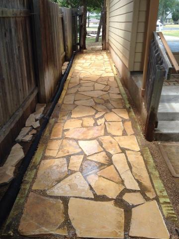 Stone Walkway After