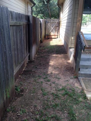 Stone Walkway Before