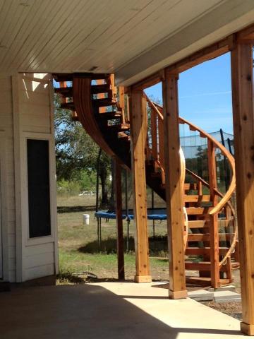 Ruby Ranch Deck Stairs